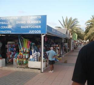 Einkaufsmeile von Jandia