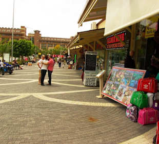 Kumköy Einkaufs-Bazarbereich