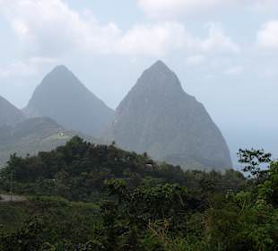 Pitons auf St.Lucia