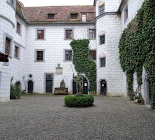 Innenhof des Wasserschlosses