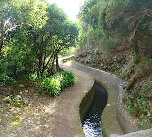 Levadaweg beim Encumeadapass ("Folhadalwanderung")