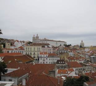 Ausblick auf die Alfama