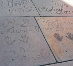 Le impronte dei divi