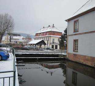Altstadt Wissembourg im Winter