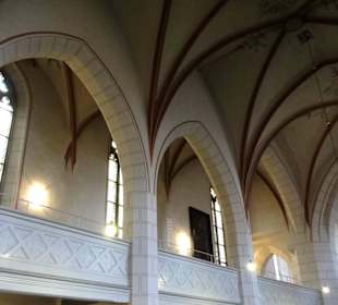 Kreuzrippengewölbe der Albani-Kirche
