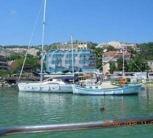 Вид на балчик с яхты