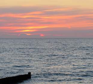Abend über der Ostsee