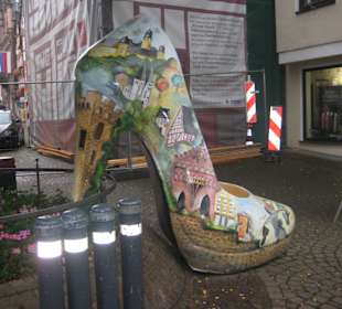 Reminiszenz an die Schuhmacherstadt