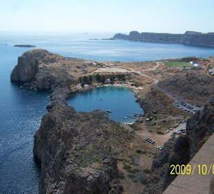 Rodos - Akropol w Lindos
