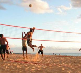 Beach - Volleyball Turnier in Psakoudia