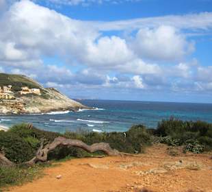 Wanderweg-Blick Cala Mesquida
