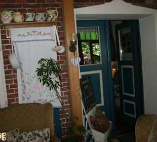 Ländlicher kann ein Landhauscafe nicht sein.