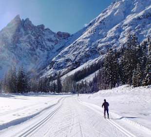 Auf der Loipe zur Talschlußhütte