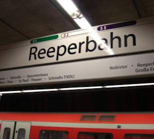 U-Bahn Station der Reeperbahn