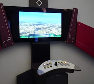 Simulatorflug über das Salzburger Land