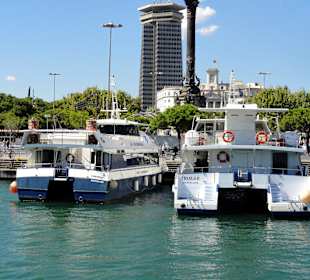 Weitere Rundfahrtschiffe vor Ort