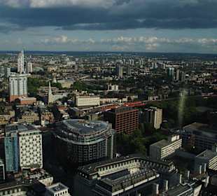 Pohled na město z výšky