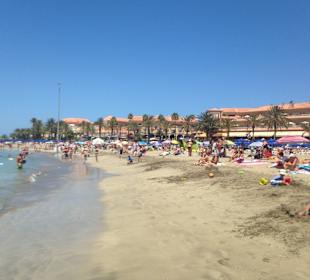 Sandstrand an der Playa de las Vistas