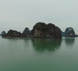 Wunderschöne Halong Bucht