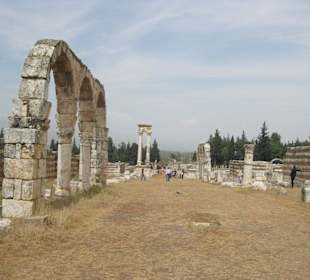 Die Ruinen von Anjar