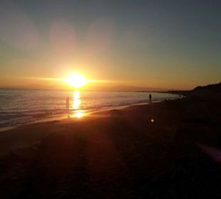 Sonnenuntergang am Strand