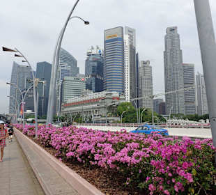 Brücke über den Fluß beim Merlin