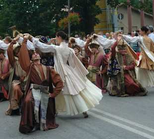 Festumzug beim Moniuszkofestival