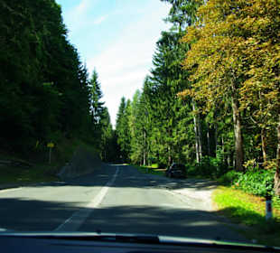 Herrlicher Straßenverlauf