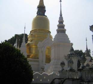 Chedi in Wat Suan Dok