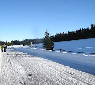 Strasse zwischen Gottesgab und Breitenbach, Höhe Ryzovna 