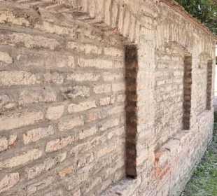 Fugger-Mauer die das Abgrenzt