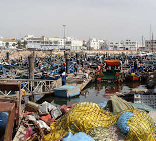 Impressionen im alten Hafen von Agadir