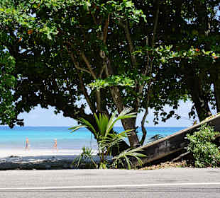 Sraße nördlich Beau Vallon