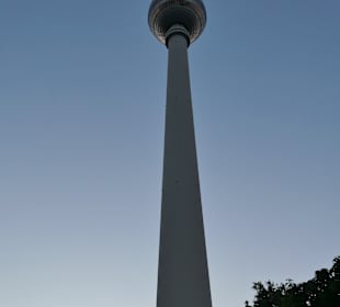 Blick zum Berliner Fernsehturm