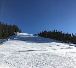 Eine schwarze Piste