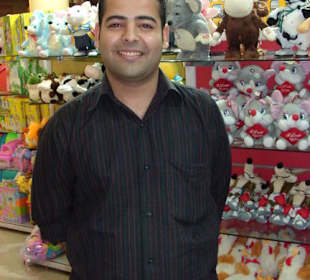 Verkäufer im Cleopatra Center