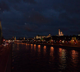 Kreml bei Nacht