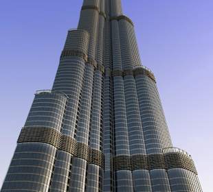 Dubai City vom Burj Khalifa 