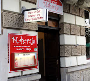 Eingang des Restaurants