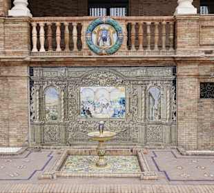 Mosaiktafeln (Plaza de Espana)