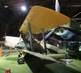 In den Hallen des Luftfahrtmuseums