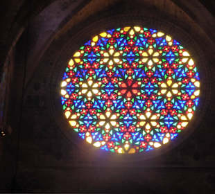 Kathedrale La Seu Fenster