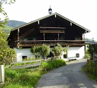 Bauernhaus am Radweg