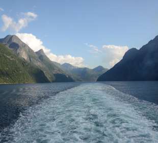 Geiranger Fjord - Ausfahrt