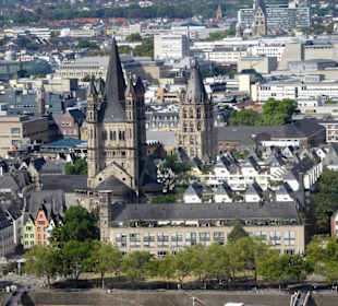 Die Aussicht vom KölnTriangle