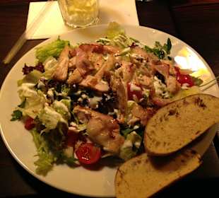 Insalata di pollo e pancetta