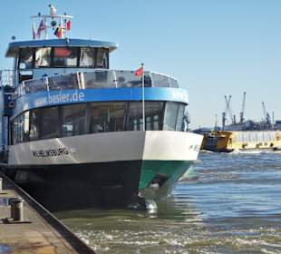 Eindrücke von den Hamburger Hafenfähren