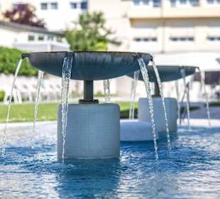 Römertherme Außenansicht Schwefelbecken