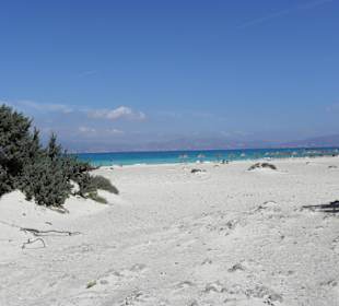 Sanddünen Insel Chrissi