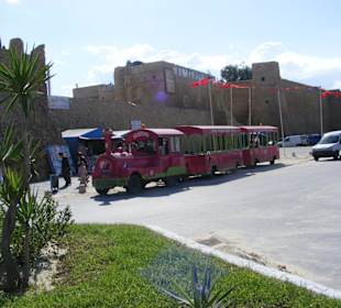Bimmelbahn in Hammamet Medina nach Yasmine